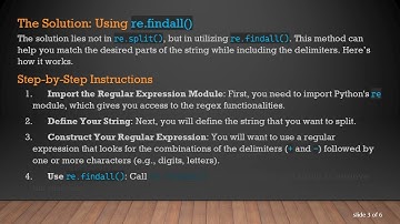 How to Split a String with Regular Expressions in Python and Keep Delimiters +  and -