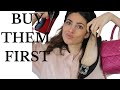 How to START your luxury collection I Key luxury pieces everyone should have and that I'd buy FIRST