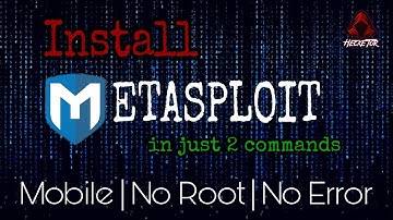 Install Metasploit on Termux without rooting your phone in just 2 commands | Mobile hacking device