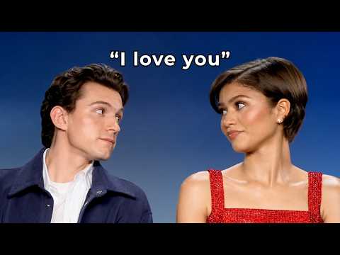 Zendaya and Tom Holland’s Cutest Spider-Man Press Tour Moments (So Far)