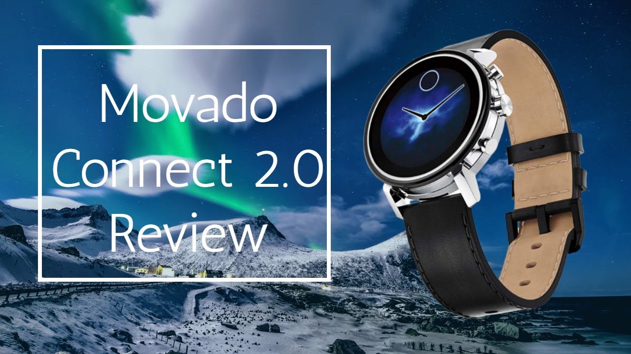 Movado Connect 2.0 Review - Steel and Black Leather Smartwatch