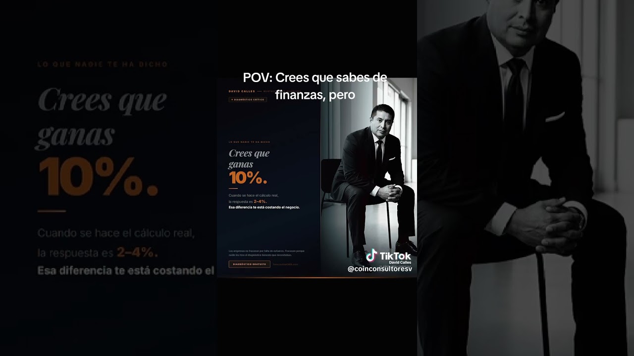 Crees que sabes de Finanzas y pasa esto