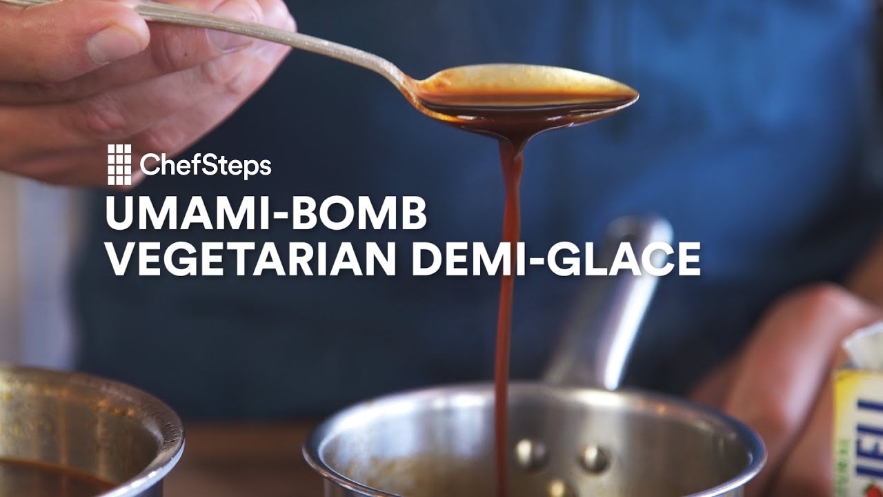 ⁣Umami-Bomb Vegetarian Demi-Glace