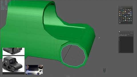 Maya | Hardsurface Modeling Kriss Vector AEG | Part 7