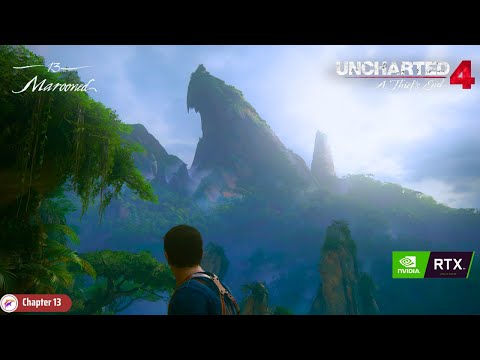 Chapter 13 Gameplay - Marooned | Uncharted 4 (A Thief's End) #walkthrough