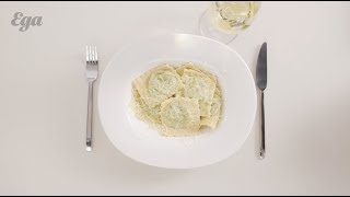 Равиоли со шпинатом и рикоттой. Подробный рецепт Равиоли со шпинатом и рикоттой. Подробный рецепт