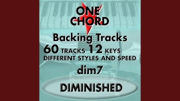 Ab (dim7) Backing Track for Practice the Diminished Chord