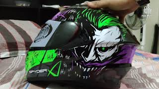 Spyder Helmet Neo Series (JOKER) - YouTube