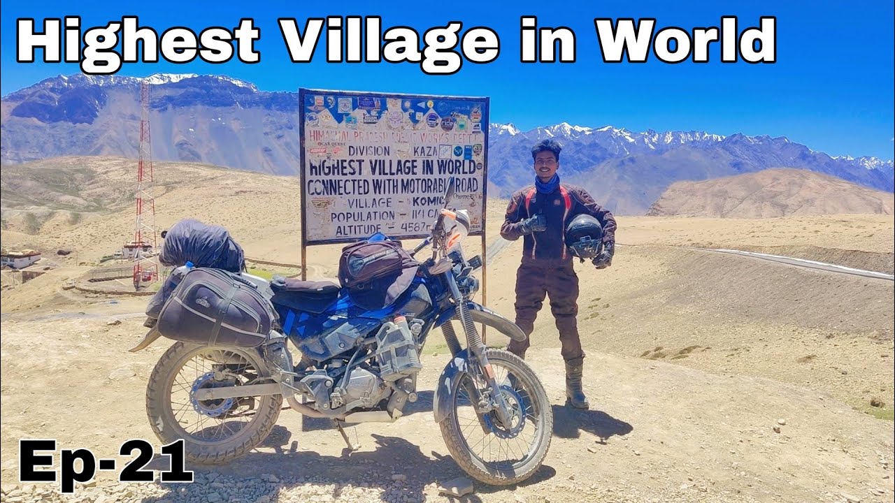 Finally Reached World's Highest Village Komic | Ep.21