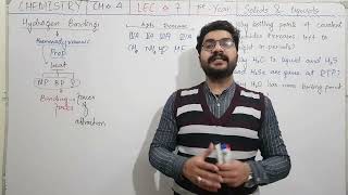 Hydrogen Bonding Part - II |Short questions|