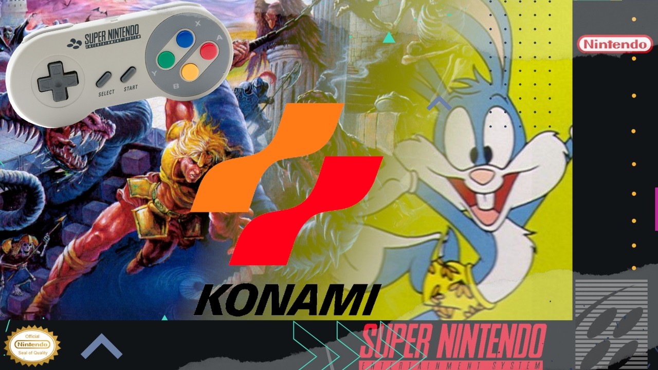 TOP10 SUPER NINTENDO best games by KONAMI - COWBOYS, MUTANT TURTLES & CONTRA were BETTER on SNES?