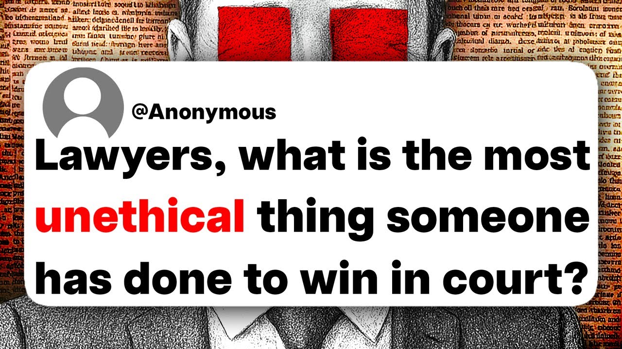Lawyers, what is the most unethical thing someone has done to win in court?
