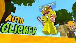 Aaa auto Clicker or Pro Player ? | Mcpe NG BedWars