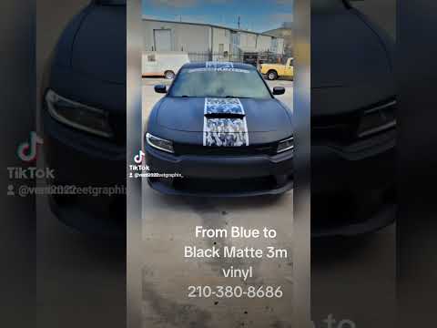 3m Matte Black #dodgecharger#car#lowrider#cool#graphicdesign #blackpink#sanantonio#texas#cars#women