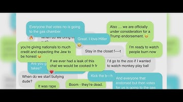 Public outrage over racist and offensive Young Republican group chat begins