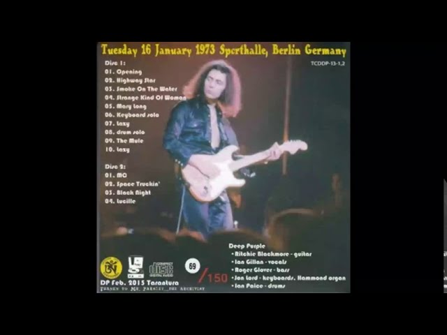 Deep Purple live in Berlin 1973