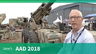 Denel Artillery Systems - G5 and G6 (AAD 2018)