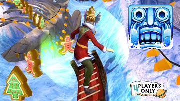 Temple Run 2 | THE FROZEN RUN Global Challenge #3 w/ MRS CLAUS! By Imangi Studios
