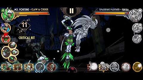 Awesome Ms. Fortune Headless combo | Skullgirls