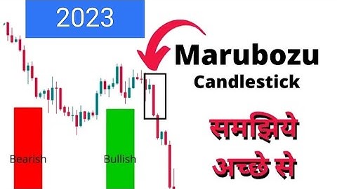 White Marubozu Candlestick Pattern Explain in Hindi 2023 | Technical analyst in Hindi #stockmarket