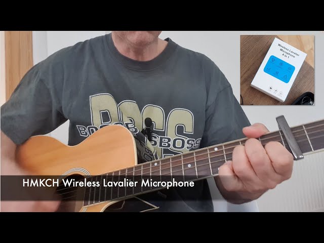 BZXZB Wireless Lavalier Microphone (UNBOXING & REVIEW!) 