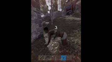 КОГДА ИГРАЕШЬ с ПИНГОМ 200 в РАСТ/RUST #chistobzden #shorts