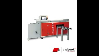 MitaBlock 450 maquina contracoladora automática de dípticos para bloques LayFlat