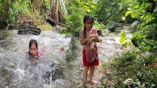 The poor girl was swept away by floodwaters while saving the duck's life @poorgirl2014