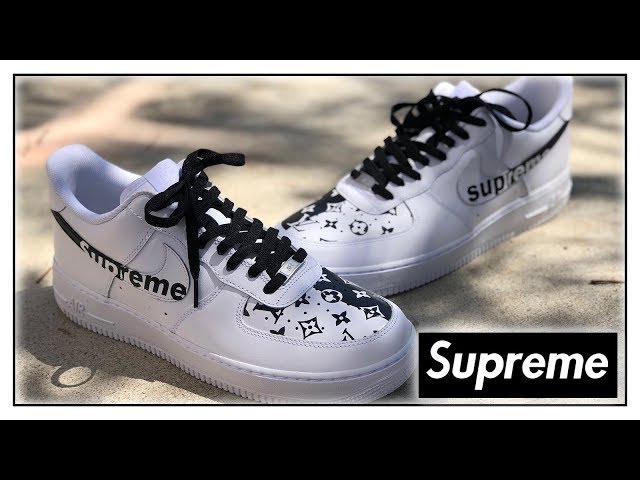 Supreme Louis Vuitton LV Shoes - First Look