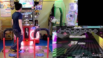 [DDRA] ハッピーシンセサイザ (BDP) 1000000 126 126-0-0-0-5-0 EX393 nmr nar nwr(tie) MFC AAA (初見1st) 2016.04.25