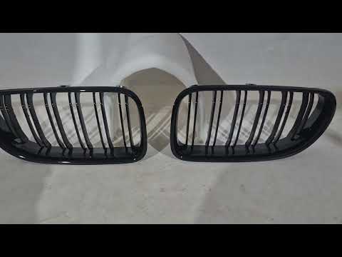 Ніздрі M-Look (чорний глянець) для BMW 6 F12/F13/F06 2011-2015 рр, видео 1