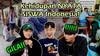 [REAKSI KOREA] Momen GILA SISWA INDONDONESIA🤣 | SMA INDONESIA, TIKTOK