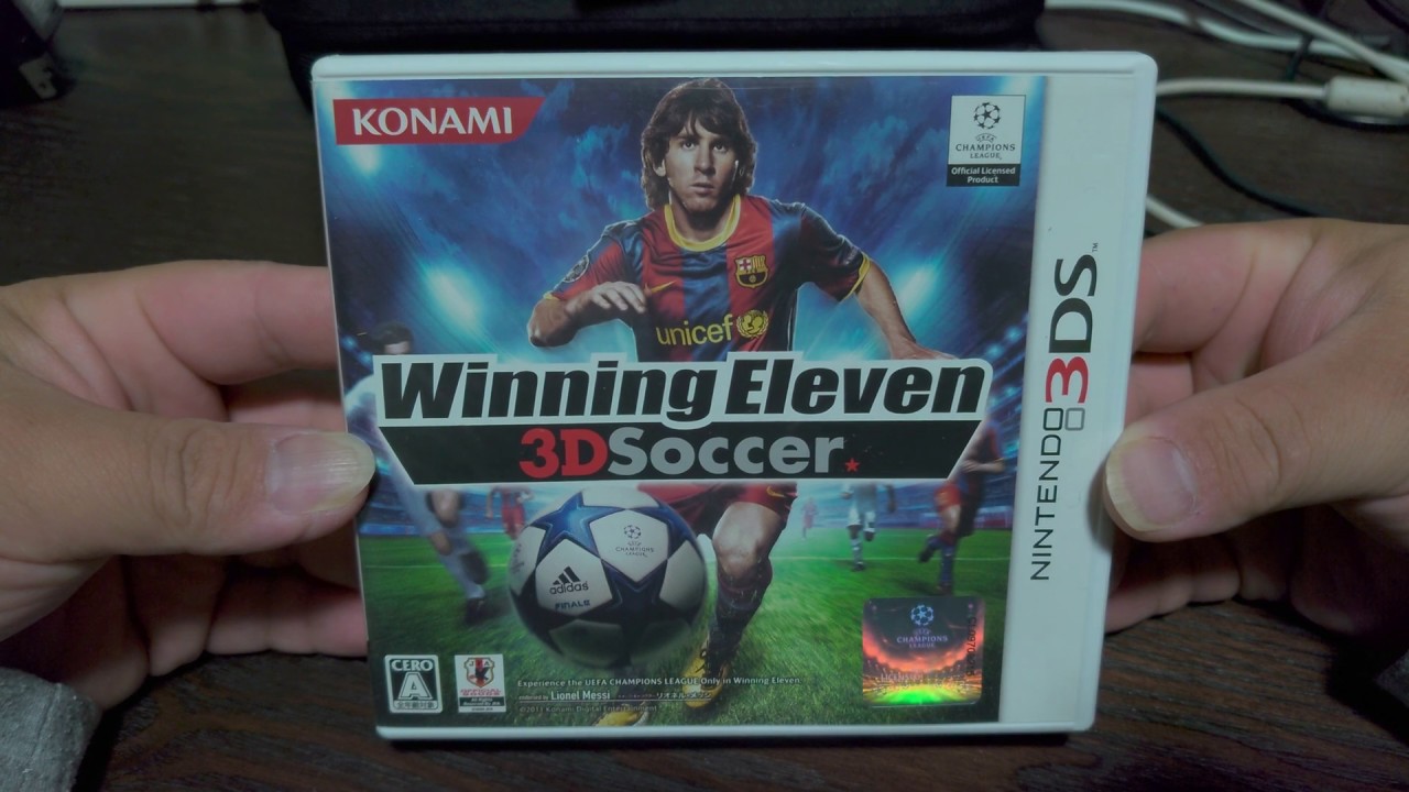 ニンテンドー3dsソフト ウイニングイレブン3dサッカーを開封します Winningeleven3dsoccer Xperia1 Youtube