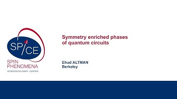 Talks - Dissipative Phases of Entangled Quantum Matter - Ehud ALTMAN, Berkeley
