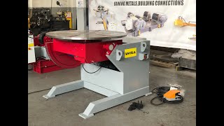 Standard Welding Positioner| Pipe Tilting Table| Elbow Welding| MISA High Precision Welding Machine