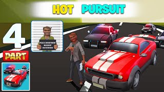 Hot Pursuit Mobile Apk - Gameplay Walkthrough Part 4 (Police car chase)  (iOS, Android) | Max Level screenshot 5