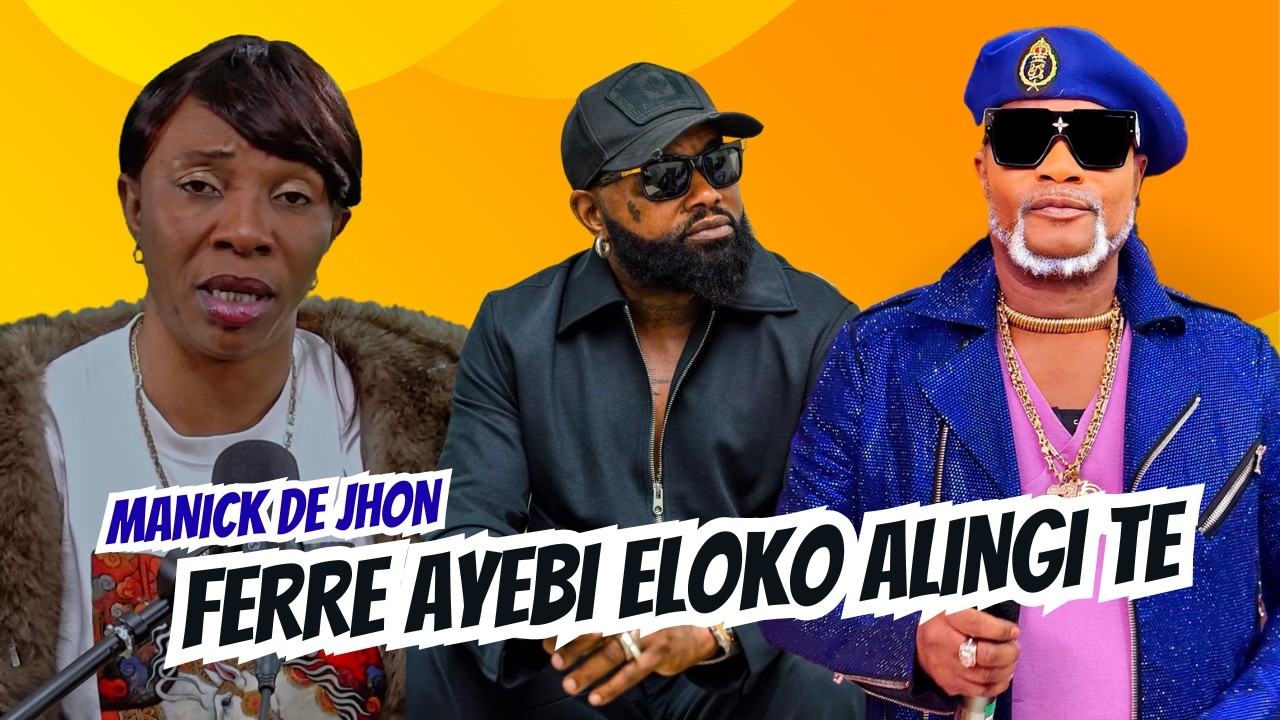 MANICK DE JHON FERRE A WANGANI AUTO TUNE, YENDE LAZARE , A BANGI WATA A KANGA YE YANGO A MEMI BATU