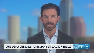 Duke Energy offers help for residents struggling with bills