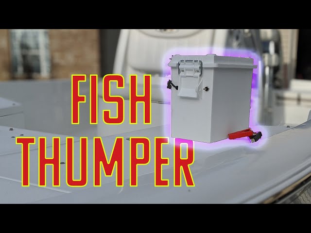 Fish Thumper Quick DIY Build & On The Water Test 