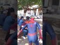 سبايدرمان يفاجئ الناس في الجزائر Shortvideo Youtubeshorts Algerie Spiderman 