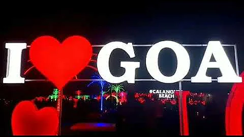 Goa wale beach pe tujhko le jaungi m khinch ke Goa wale beach pe... #goawalebeach #calangutebeach 😍😍