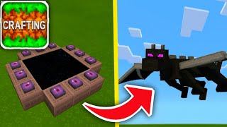 Famous How to SPAWN ENDER DRAGON in Crafting and Building Net Worth