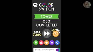 NEW Color Switch [ TOWER MODE ] Level: 1 - 50 Game Play screenshot 5