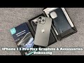 iPhone 13 Pro Max Graphite & Accessories Unboxing.