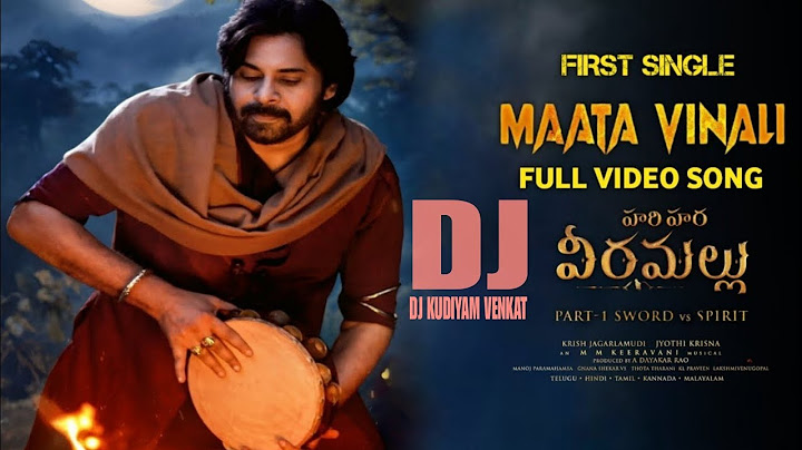 Maata Vinaali Dj Song 2025 || Hari Hara Veera Mallu Dj Song Roadshow Mix || New PSPK Trending Mixing