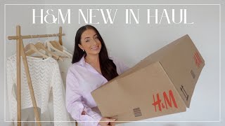 HUGE H&M HAUL | new in spring summer try on haul *over £600 order*
