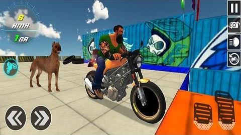 Open Sky Mega Stunt Game | Offroad Bike Impossible Stunt Game | Android Game