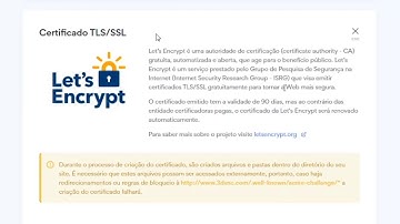 Certificado SSL na UMBLER