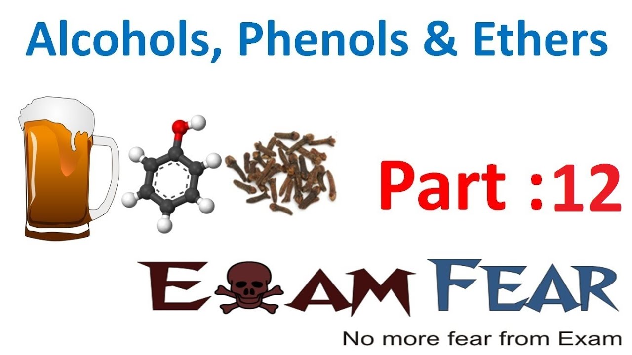 Chemistry Alcohol, Phenol & Ether part 12 (Alcohol Physical Properties