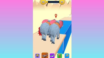 Animal Transform Race All Lvls ( Level 73 - 80 ) Android Gameplay #2